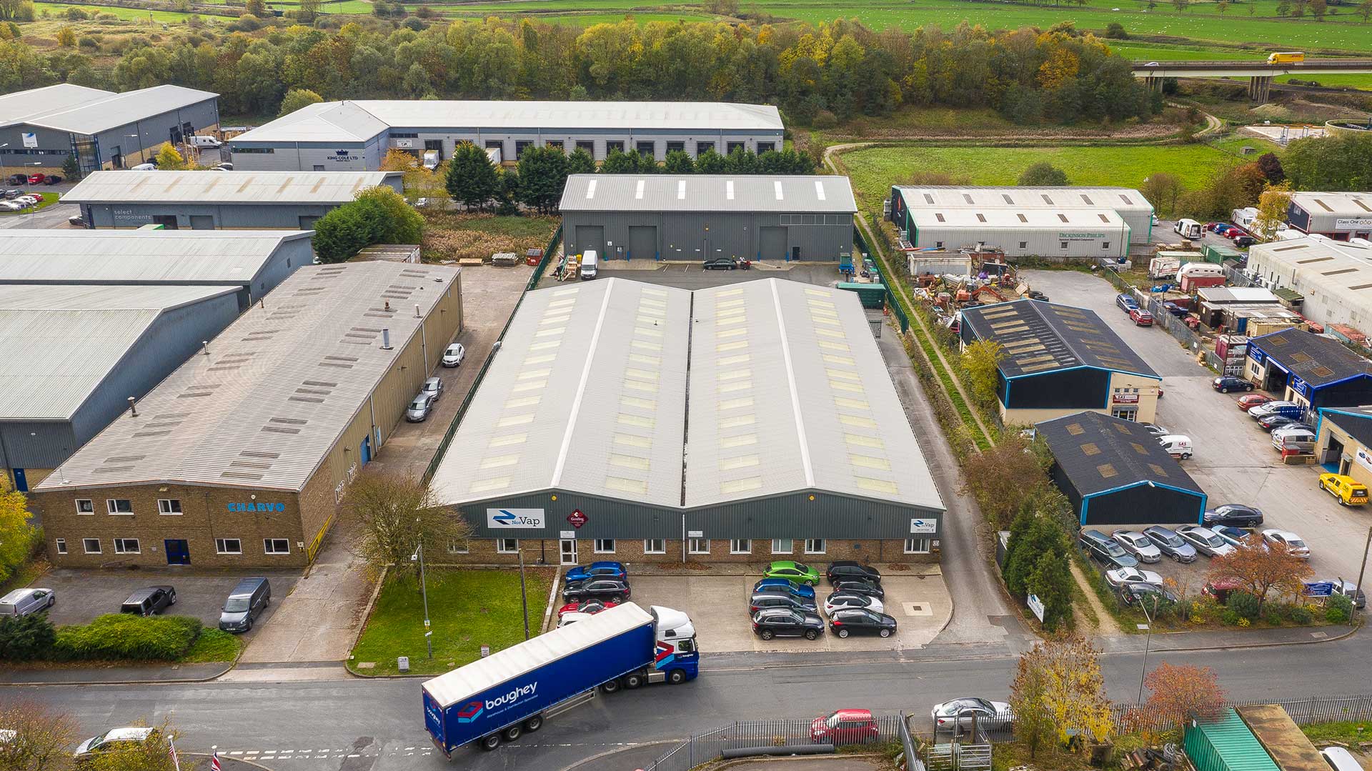 Industrial scheme on Snaygill Industrial Estate, Skipton - Atkinson Associates